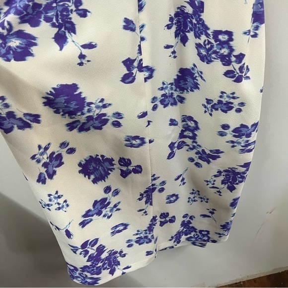 Katherine Kelly Jada Floral Faux Wrap Midi Dress - Picture 10 of 11